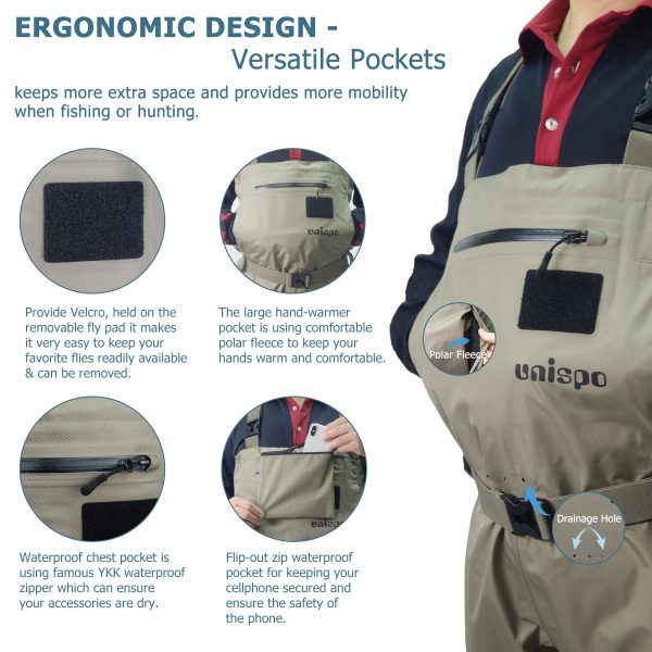 Breathable Stockingfoot Chest Wader - Image 3