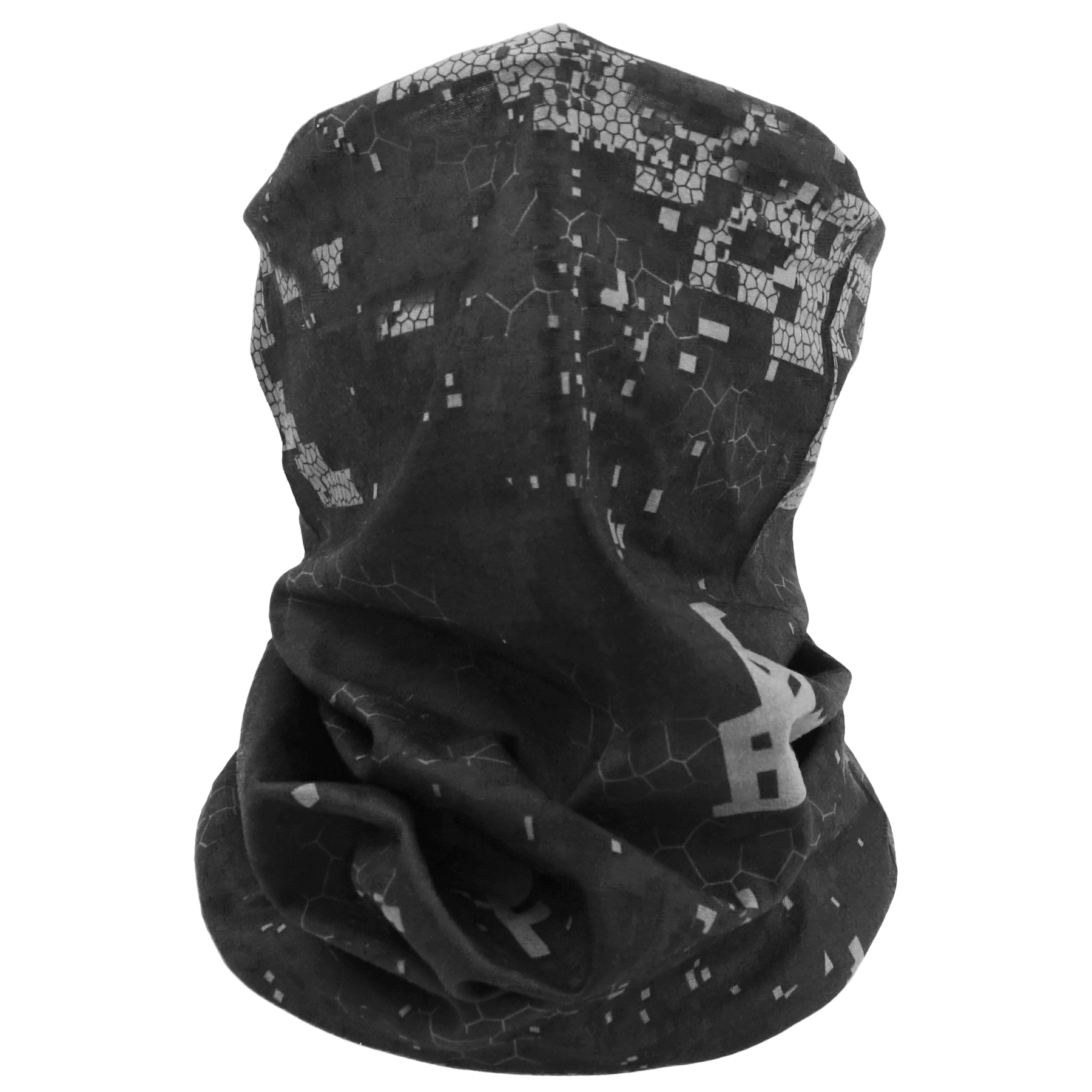 UNISPO Camo Neck Gaiter (Black Camo)