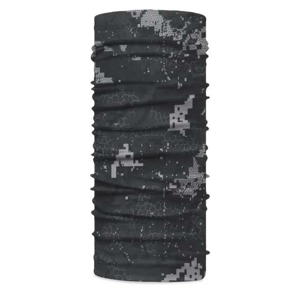 UNISPO Camo Neck Gaiter (Black Camo) - Image 2